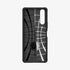 ACS02841 - Sony Xperia 1 III Case Rugged Armor in matte black showing the back